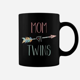 Mom Of Twins Mother's Day Gift Coffee Mug | Crazezy