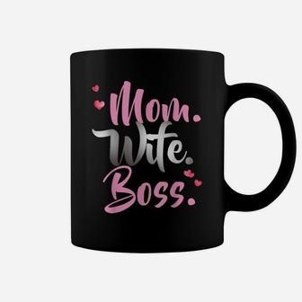 Mom Wife Boss Mother's Day T Shirt Gift For Best Moms Coffee Mug | Crazezy AU