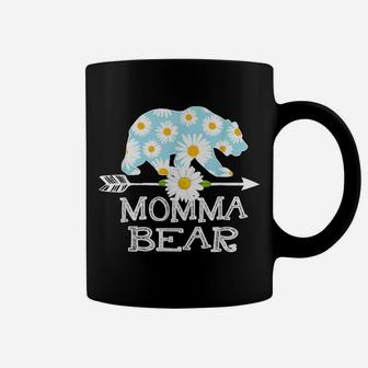 Momma Bear Daisy Flower Mothers Day Coffee Mug | Crazezy