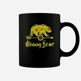 Mommy Bear Sunflower Coffee Mug | Crazezy