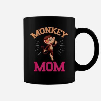 Monkey Mom Mothers Day Best Mama Ever Animal Ape Lover Coffee Mug | Crazezy DE