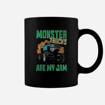 Monster Trucks Rule Monster Trucks Are My Jam Coffee Mug - Thegiftio UK