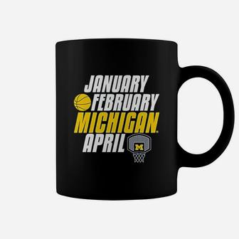 Month Of Michigan Basketball Coffee Mug - Thegiftio UK