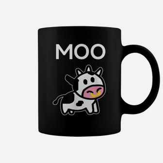 Moo Cow - Funny Farmer Cow T Shirt Coffee Mug | Crazezy