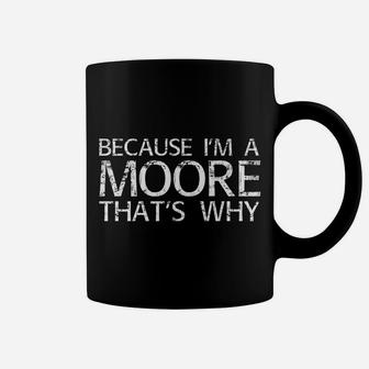Moore Gift Funny Surname Family Tree Birthday Reunion Idea Coffee Mug | Crazezy CA