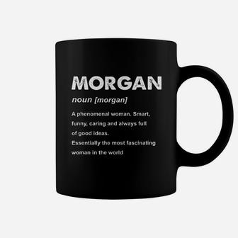 Morgan Name Definition Coffee Mug - Thegiftio UK