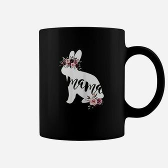 Mothers Day Easter Gift For Mom Mama Bunny Flower Crown Coffee Mug | Crazezy UK