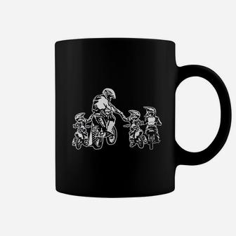 Motocross Dad And Son Coffee Mug | Crazezy