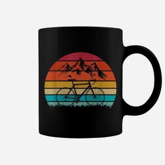 Mountain Biking Vintage Retro Coffee Mug | Crazezy