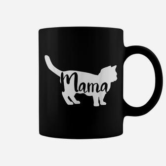 Munchkin Cat Mama Gift Cute Cat Mom Sausage Mini Cat Breed Coffee Mug | Crazezy CA