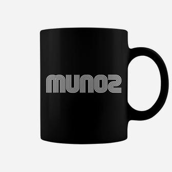 Munoz Name Retro 60S 70S 80S Vintage Family Funny Coffee Mug | Crazezy DE