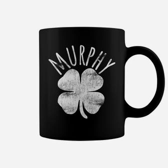 Murphy Irish Clover St Patrick's Day Matching Family Gift Coffee Mug | Crazezy CA
