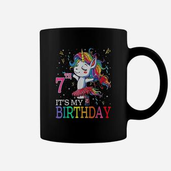 My 7Th Birthday Unicorn 7 Year Old Coffee Mug | Crazezy
