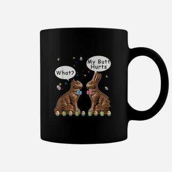 My But Hurts Chocolate Bunny Easter Funny Coffee Mug | Crazezy DE