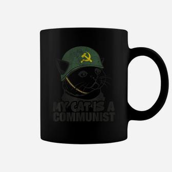 My Cat Is A Communist Coffee Mug | Crazezy
