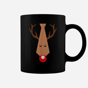 My Christmas Tie Pajama Shirt Xmas Funny Reindeer Coffee Mug | Crazezy