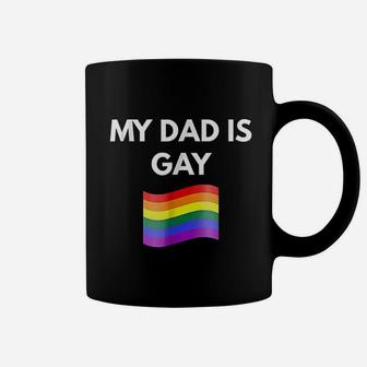 My Dad Is Gay Gay Lgbt Pride Coffee Mug - Thegiftio