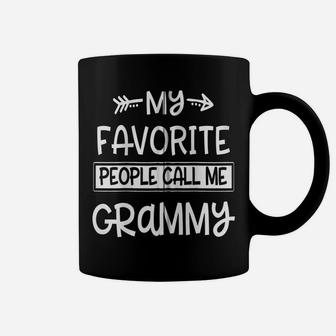 My Favorite People Call Me Grammy Grandma Gift For Grammy Zip Hoodie Coffee Mug | Crazezy CA