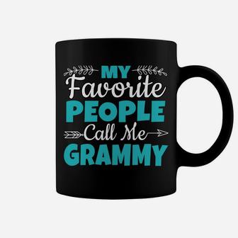 My Favorite People Call Me Grammy Sweatshirt Coffee Mug | Crazezy CA