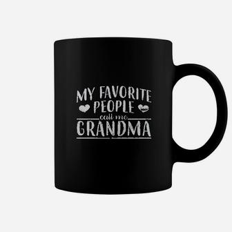 My Favorite People Call Me Grandma Mens Coffee Mug | Crazezy DE