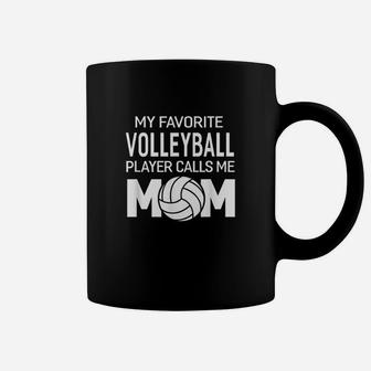 My Favorite Volleyball Player Calls Me Mom Coffee Mug | Crazezy DE
