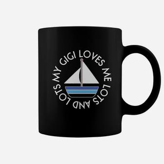 My Gigi Loves Me Sailboat Boys Sailing Coffee Mug | Crazezy DE