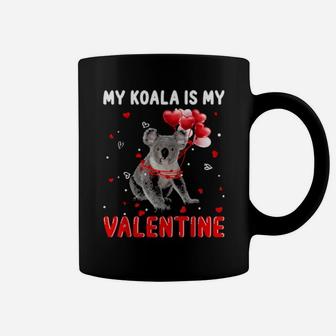 My Koala Is My Valentine Apparel Animals Lover Gifts Classic Coffee Mug - Monsterry