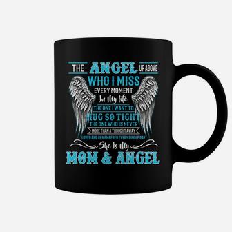 My Mom Is Guardian Angel-For Daughter Son Lost Mom In Heaven Coffee Mug | Crazezy DE