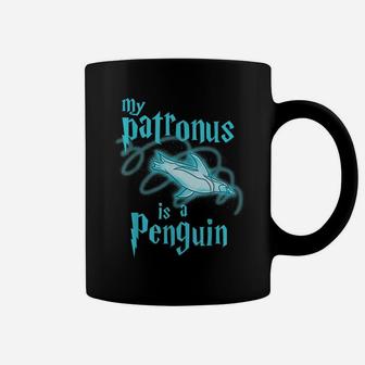 My Patronus Is A Penguin Cute Funny Animal Lover Coffee Mug | Crazezy CA