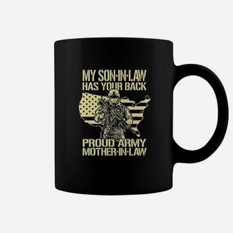 My Son In Law Has Your Back Coffee Mug | Crazezy CA