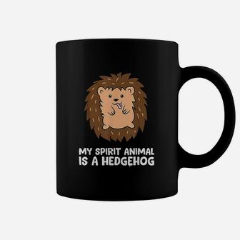 My Spirit Animal Is A Hedgehog Coffee Mug | Crazezy