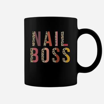 Nail Boss Leopard Coffee Mug | Crazezy UK