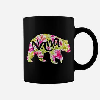 Nana Bear Gift For Women Grandma Christmas Mother's Day Coffee Mug | Crazezy