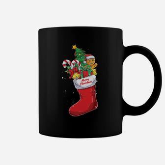 Nana Christmas Sock - Xmas Family Matching Pajama Sweatshirt Coffee Mug | Crazezy DE