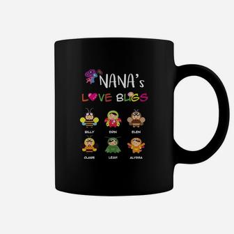 Nana Love Bugs Personalized Coffee Mug - Thegiftio UK