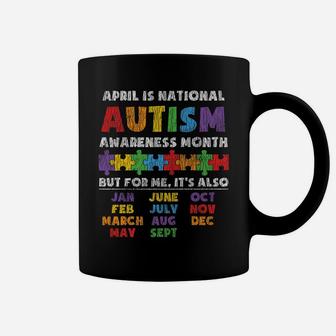 National Autism Awerness Month Autistic Kids Awareness Gift Coffee Mug | Crazezy CA
