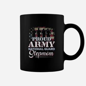 National Guard Stepmom Proud Army National Guard Coffee Mug | Crazezy