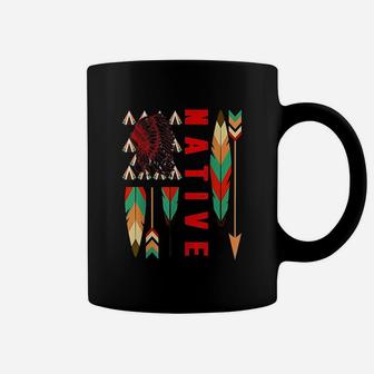 Native American Usa Flag Coffee Mug - Thegiftio UK