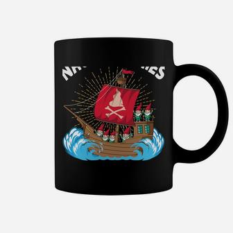 Nauti Gnomies Sailing Nordic Pirate Gnomes Sweatshirt Coffee Mug | Crazezy