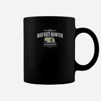 Nebraska Bigfoot Hunter Funny Sasquatch Coffee Mug - Thegiftio UK