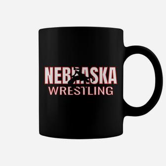 Nebraska Wrestler Gear Wrestling Team Coach State Pride Gift Coffee Mug | Crazezy