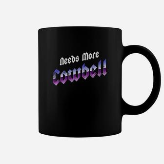 Needs More Cowbell 80s Classic Rock Tee Coffee Mug - Thegiftio UK
