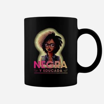 Negra Y Educada Coffee Mug - Monsterry CA