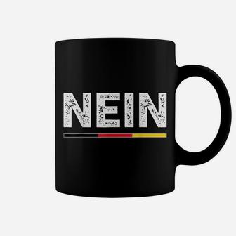 Nein T Shirt German No Saying Funny Germany Vintage Tee Gift Coffee Mug | Crazezy