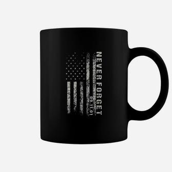 Never Forget American Flag Patriotic Coffee Mug | Crazezy
