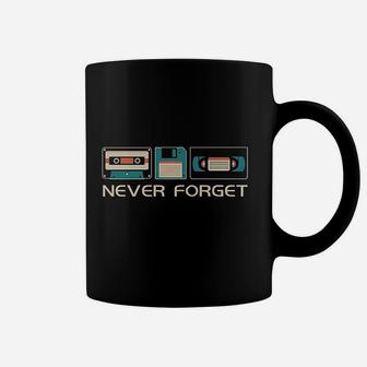 Never Forget Sarcastic Gift Music Funny Retro Day Coffee Mug | Crazezy UK