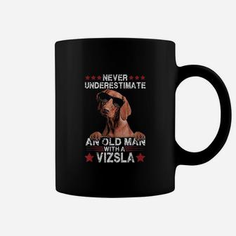Never Underestimate An Old Man With A Vizsla Coffee Mug | Crazezy CA