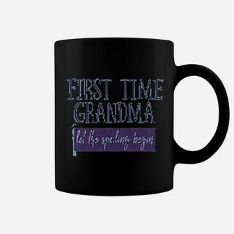 New Grandma Gift First Time Grandmom Coffee Mug - Thegiftio