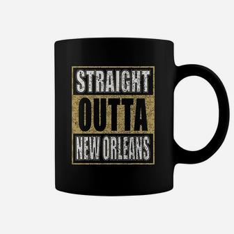 New Orleans Football Fans Straight Outta New Orleans Coffee Mug - Thegiftio UK