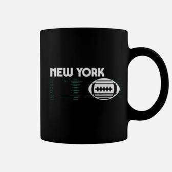 New York Football Retro Game Day Coffee Mug - Monsterry